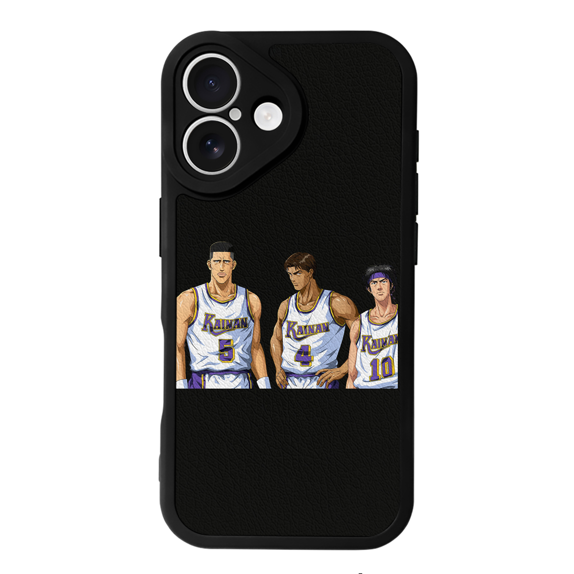 （画像用） SLAM DUNK／スラムダンク 【iPhone 16シリーズ対応】シリコンスマホケース（レザー調） 材質：シリコン